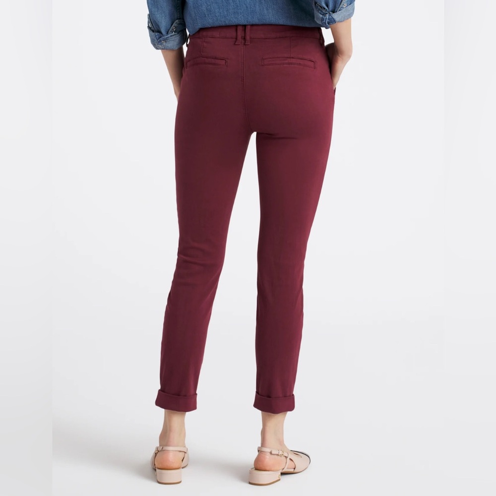 NWT Cosmic Blue Love Petite Women’s Callie Cuffed Skinny Pant 8P - Picture 3 of 5